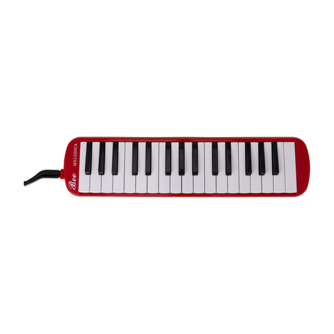 East top 32-Key Professional Mouth Melodica Red