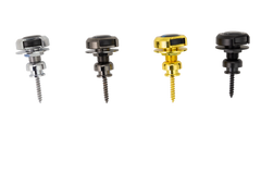 FRETZ Deluxe Strap Locks (Satin Chrome)