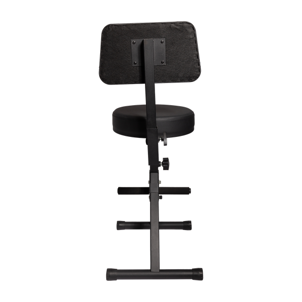 Fretz KGB-21-BLK Height Adjustable Guitarist Stool
