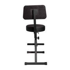 Fretz KGB-21-BLK Height Adjustable Guitarist Stool