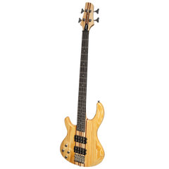 J&D Luthiers 4-String Contemporary Neck Through Active Electric Bass Guitar Left Handed