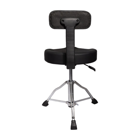 Kahzan Premium Drum Throne w/Backplate (Chrome)