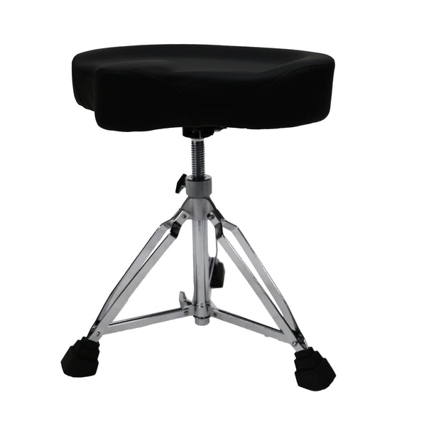 Kahzan Deluxe Motorcycle Shaped Drum Throne  Heavy Duty (Chrome)