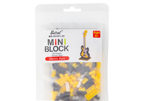 Belcat Mini Block Bass Guitar Building Set