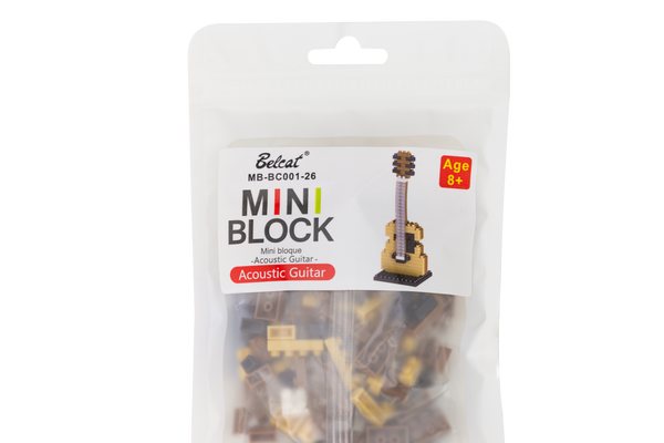 Belcat Mini Block Acoustic Guitar Building Set