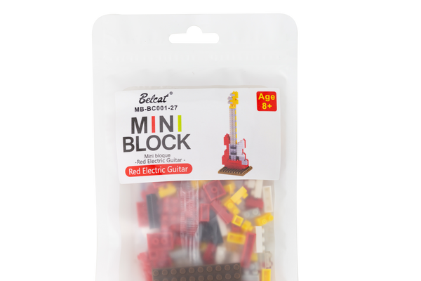 Belcat Mini Block Electric Guitar Building Set