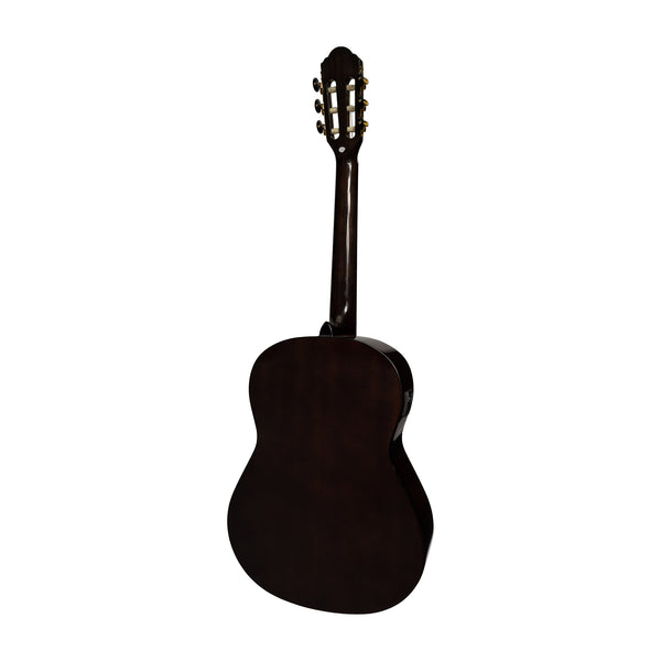 Martinez 'Slim Jim' G-Series Full Size Classical Guitar with Built-in Tuner (Multi-Coloured)