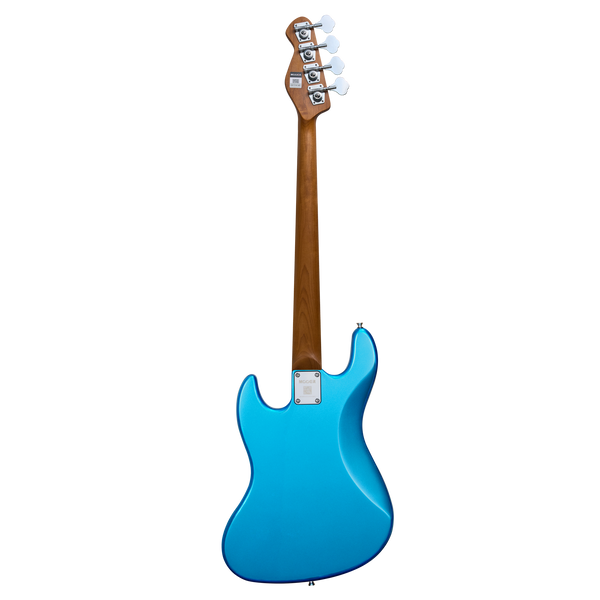 MOOER MBJ410 JZ-STYLE ELECTRIC BASS GUITAR (METAL BLUE)