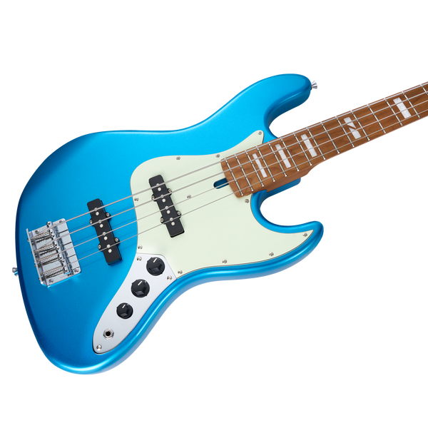 MOOER MBJ410 JZ-STYLE ELECTRIC BASS GUITAR (METAL BLUE)