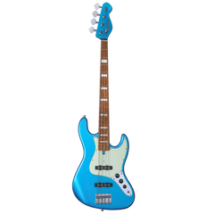 MOOER MBJ410 JZ-STYLE ELECTRIC BASS GUITAR (METAL BLUE)