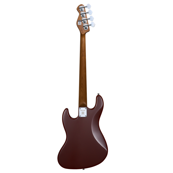 MOOER MBJ420 JZ-STYLE ELECTRIC BASS GUITAR (RED BURST)