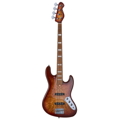 MOOER MBJ420 JZ-STYLE ELECTRIC BASS GUITAR (RED BURST)