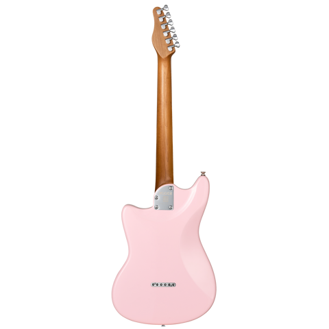 MOOER MLT10 OFFSET LIGHT ELECTRIC GUITAR (CANDY PINK)