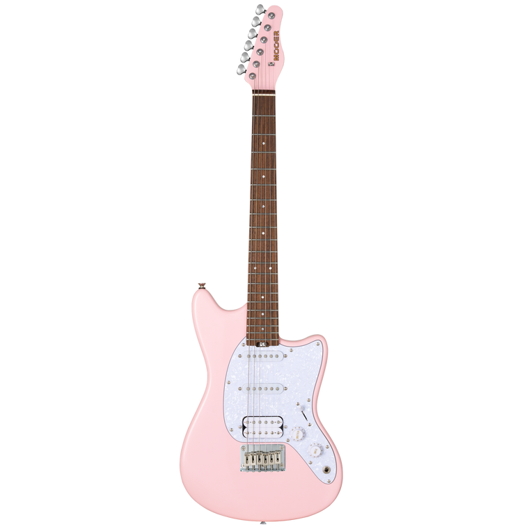 MOOER MLT10 OFFSET LIGHT ELECTRIC GUITAR (CANDY PINK)