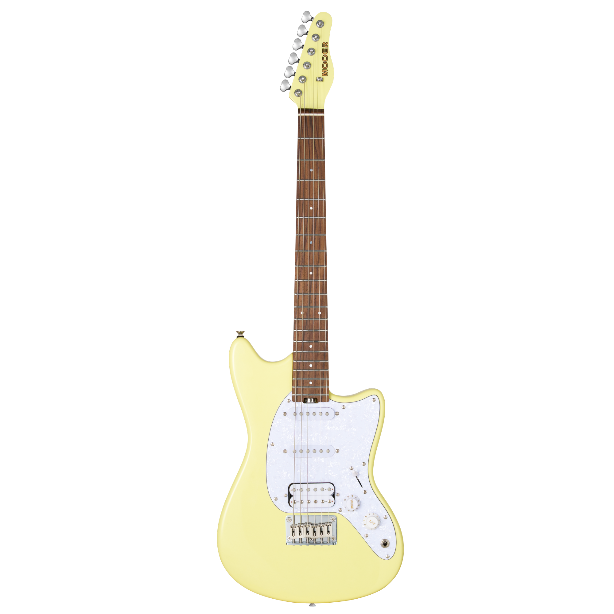 MOOER MLT10 OFFSET LIGHT ELECTRIC GUITAR (CANDY YELLOW)