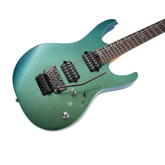 MOOER MMT100 FLOYD ROSE ELECTRIC GUITAR (AURORA GREEN)