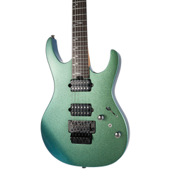 MOOER MMT100 FLOYD ROSE ELECTRIC GUITAR (AURORA GREEN)