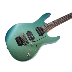 MOOER MMT100 FLOYD ROSE ELECTRIC GUITAR (AURORA GREEN)