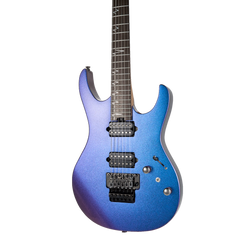 MOOER MMT100 FLOYD ROSE ELECTRIC GUITAR (AURORA PURPLE)