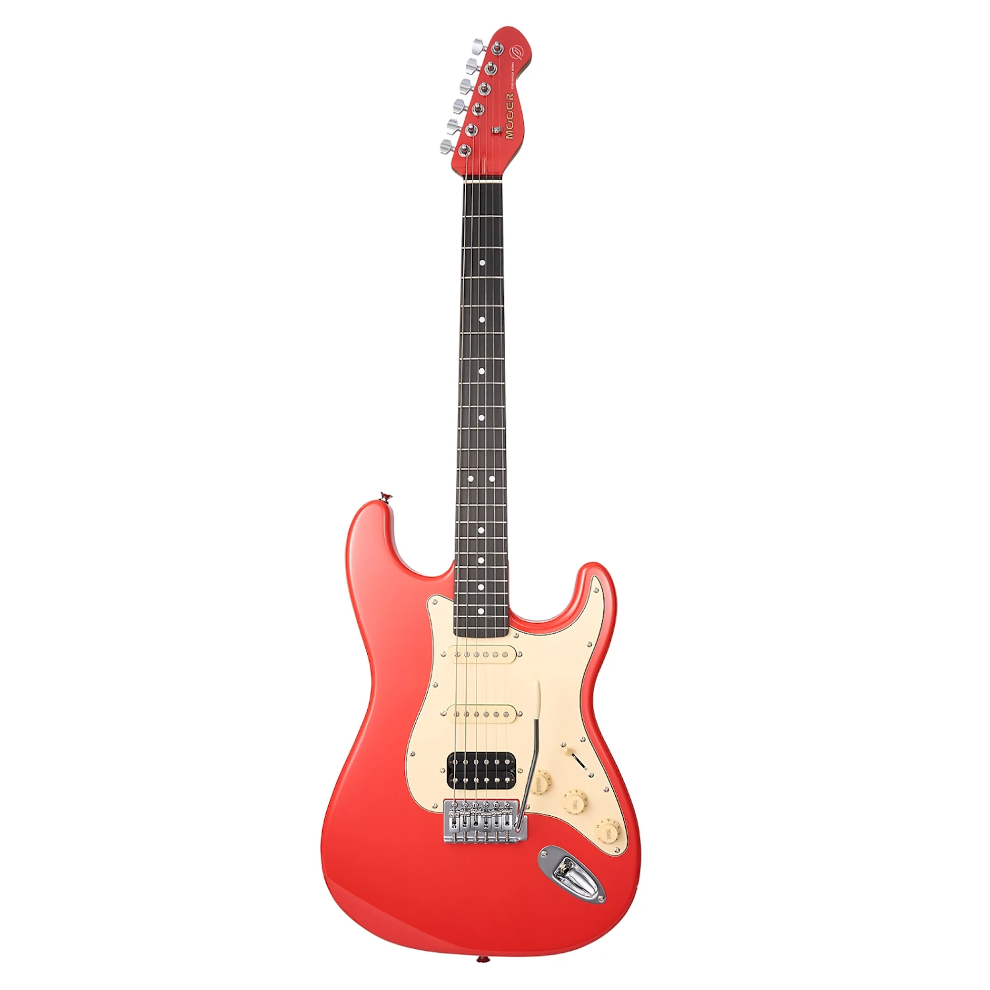 MOOER MSC10 ELITE ST-STYLE ELECTRIC GUITAR (FIESTA RED)