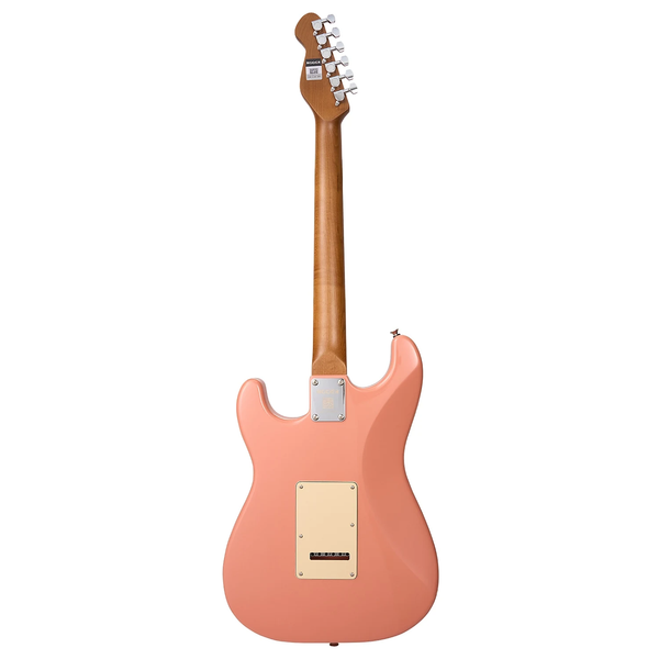 MOOER MSC10 ELITE ST-STYLE ELECTRIC GUITAR (FLAMINGO PINK)