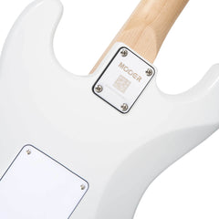 MOOER MSC11 ST-STYLE ELECTRIC GUITAR (POLAR WHITE)