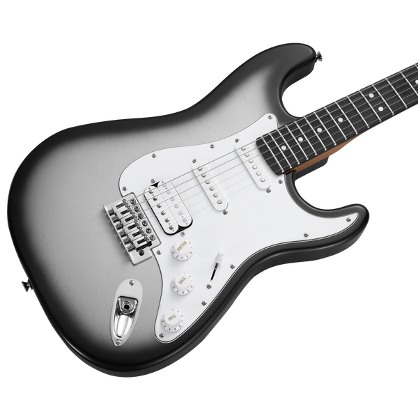 MOOER MSC12 ELECTRIC GUITAR (IRON SILVER)