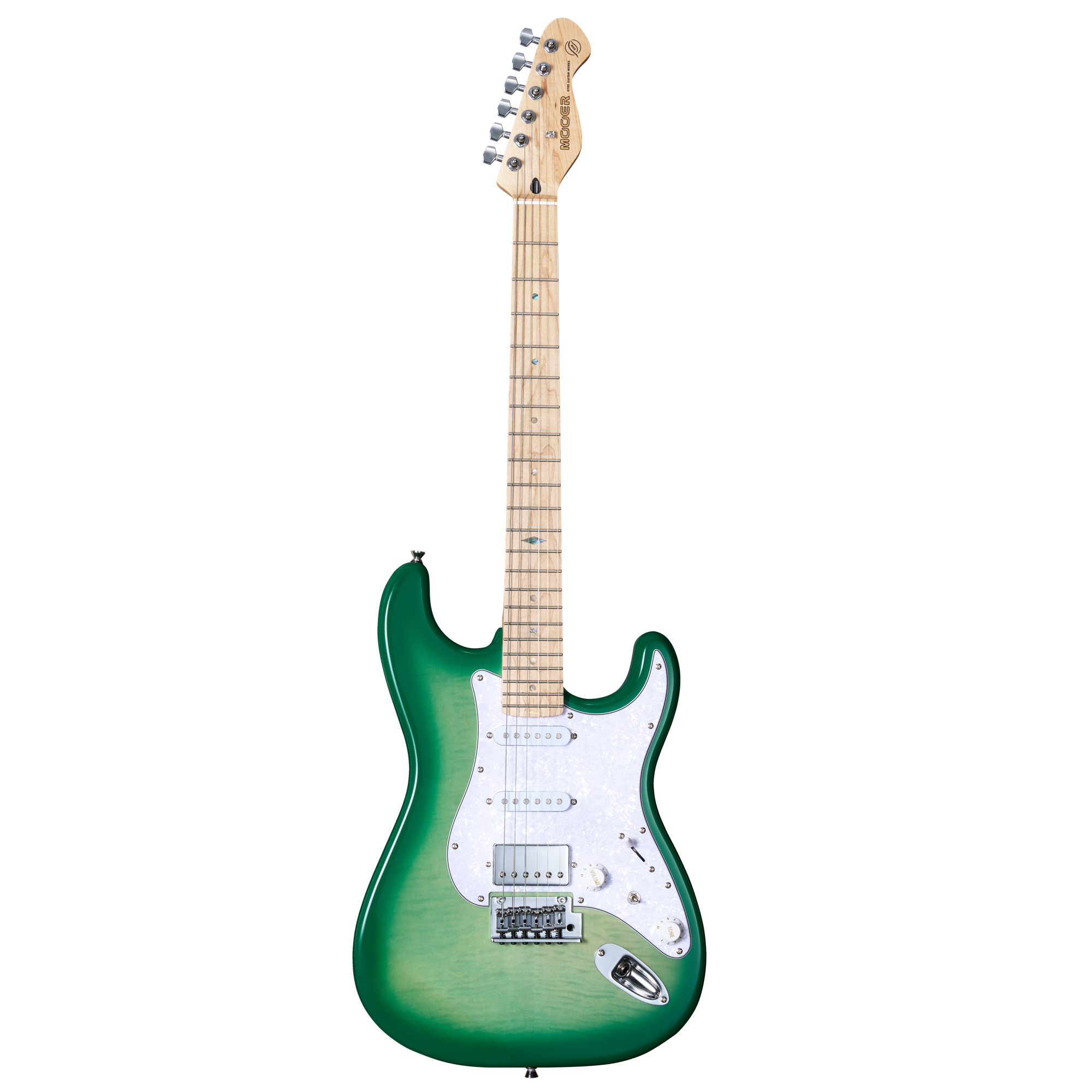 MOOER MSC30 ELECTRIC GUITAR (LEMON GREEN)
