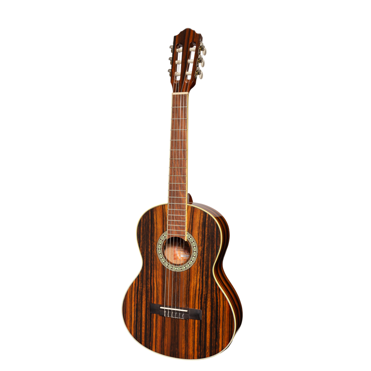 Martinez '51 Series' 3/4 Size Electric Classical Guitar with Tuner Amara (Gloss)