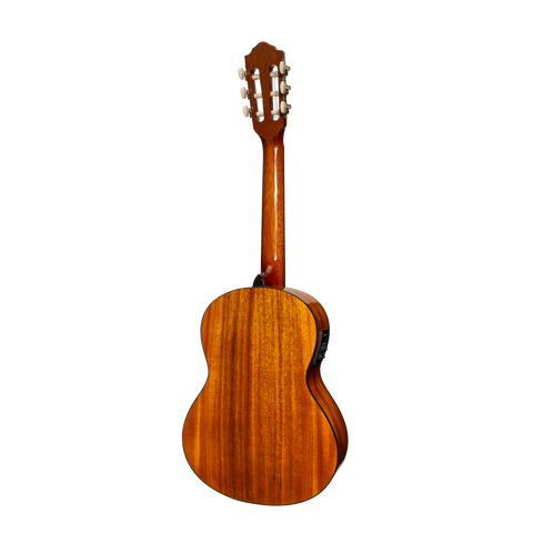 Martinez '51 Series' 3/4 Size Electric Classical Guitar with Tuner Koa (Gloss)