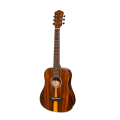 Martinez '51 Series' Acoustic-Electric Babe Traveller Guitar Teakwood (Gloss)