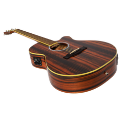 Martinez '51 Series' Folk Size Cutaway Acoustic-Electric Guitar Amara (Gloss)