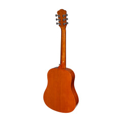 Martinez Acoustic-Electric Gloss Babe Traveller Guitar (Mahogany)