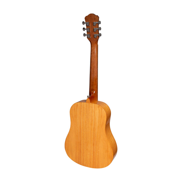 Martinez Acoustic-Electric Gloss Babe Traveller Guitar (Mindi-Wood)