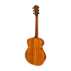 Martinez Acoustic-Electric Gloss Small Body Guitar Left Handed (Koa)