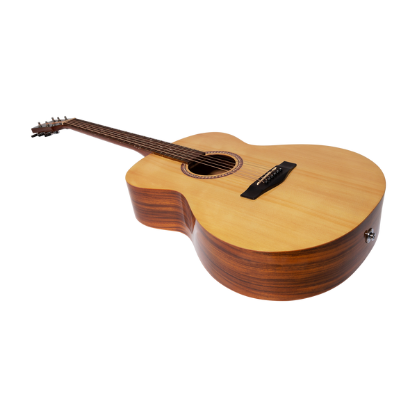 Martinez Acoustic-Electric Gloss Small Body Guitar (Spruce/Koa)