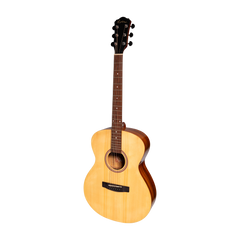 Martinez Acoustic-Electric Gloss Small Body Guitar (Spruce/Koa)