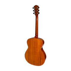 Martinez Acoustic-Electric Gloss Small Body Left Handed Guitar (Spruce/Koa)