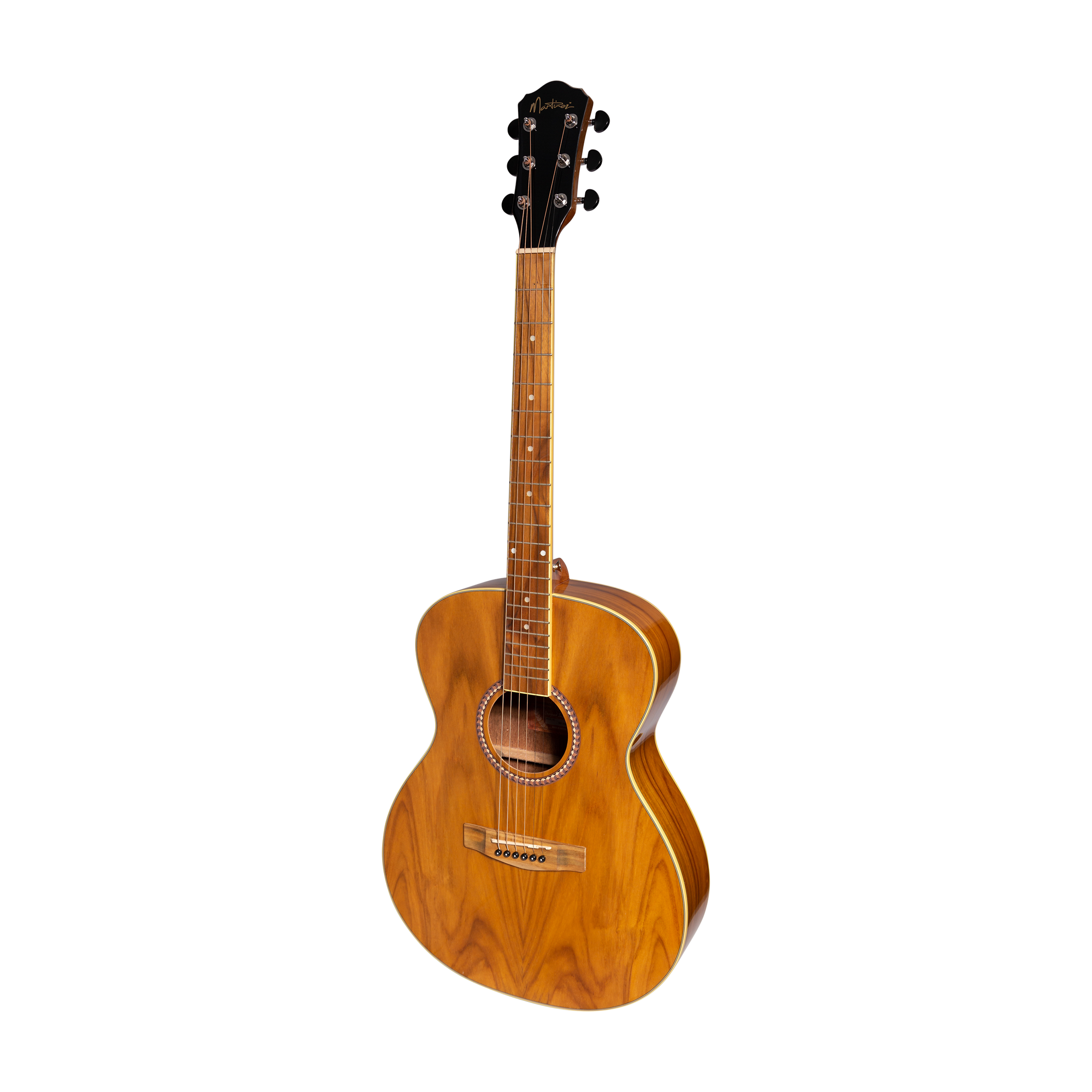 Martinez Acoustic Gloss Small Body Guitar (Jati-Teakwood)