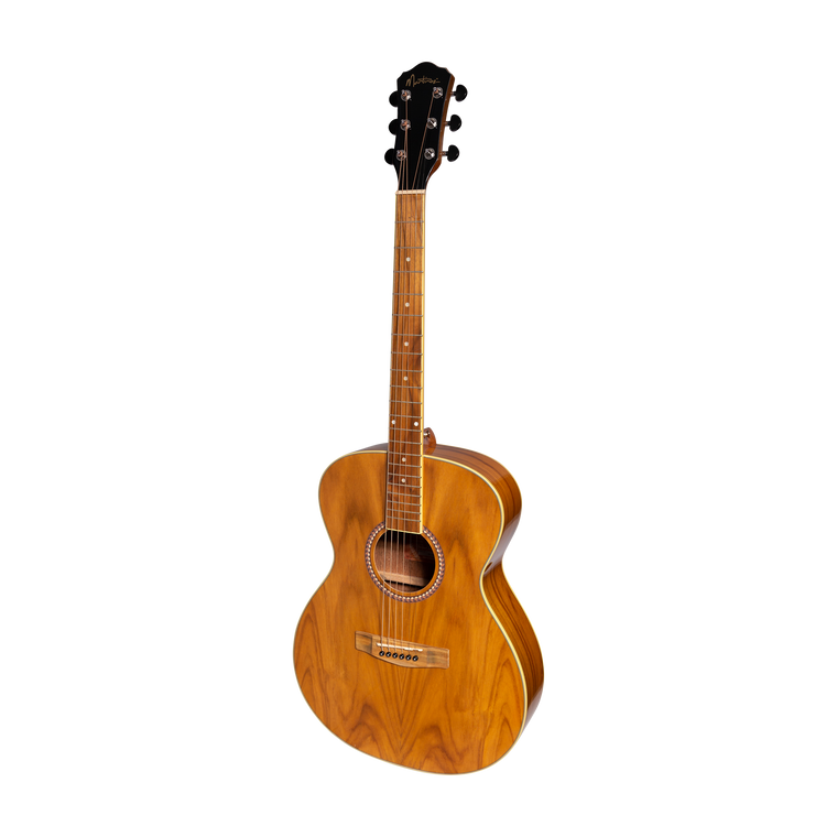 Martinez Acoustic Gloss Small Body Guitar (Jati-Teakwood)