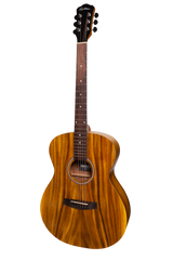 Martinez Left Handed Acoustic Small Body Guitar (Koa)