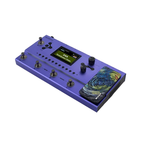 Mooer GE-200 Pro Li (Rechargeable) Guitar Multi-Effects Processor (Purple)