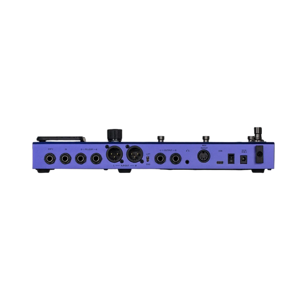 Mooer GE-200 Pro Li (Rechargeable) Guitar Multi-Effects Processor (Purple)