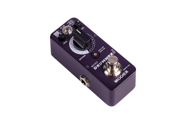 micro drummer pedal Mooer 'Micro Drummer MKII' Mini Drum Machine Effects Pedal – Muso City