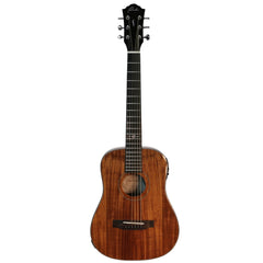 Ranch 'Series 48' Left Handed Babe Traveller Acoustic-Electric Guitar (Natural Gloss)