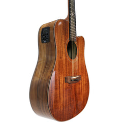 Ranch 'Series 48' Dreadnought Cutaway Acoustic-Electric Guitar (Natural Gloss)