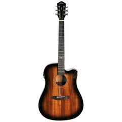 Ranch 'Series 49' Dreadnought Cutaway Acoustic-Electric Guitar (Blackburst Gloss)