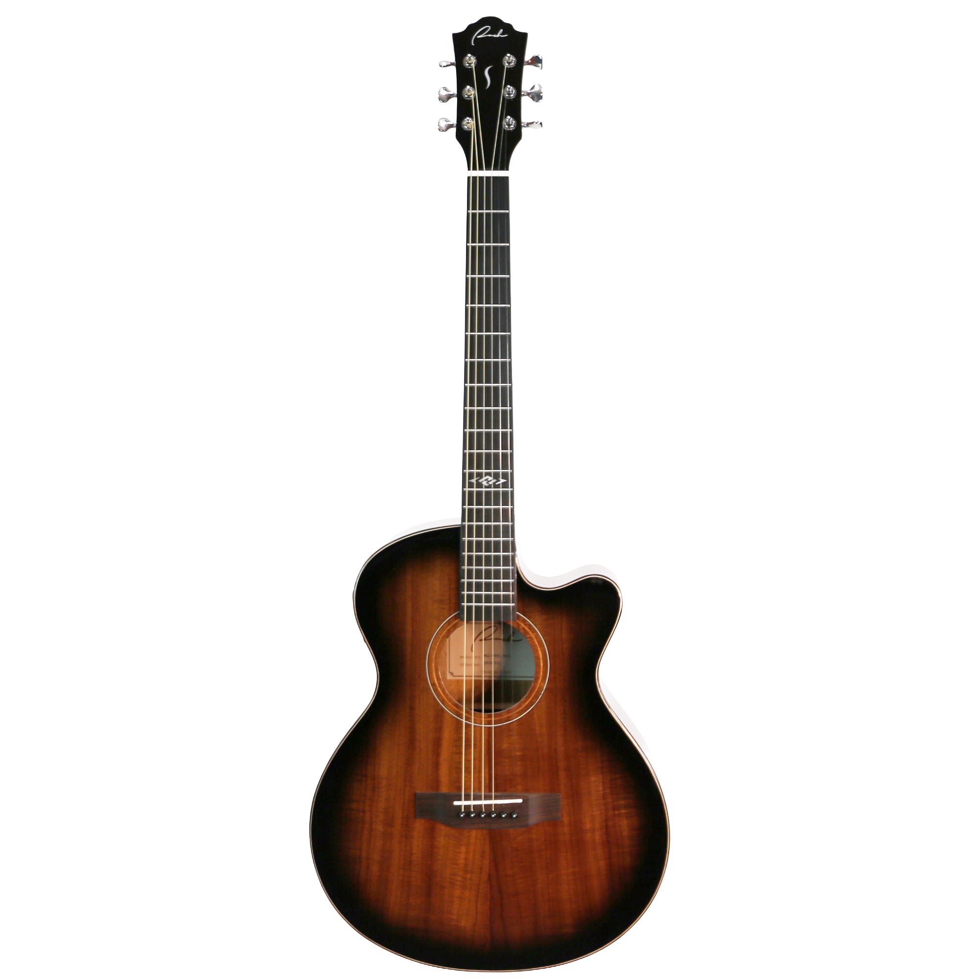 Ranch 'Series 49' Folk Cutaway Acoustic-Electric Guitar (Blackburst Gloss)