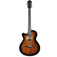 Ranch 'Series 49' Left Handed Folk Cutaway Acoustic-Electric Guitar (Blackburst Gloss)