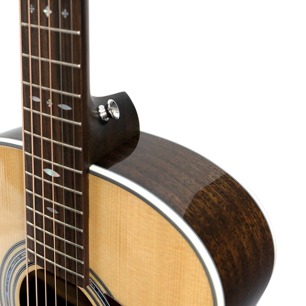 Saga A1 Mini All Solid Acoustic Guitar (Natural)